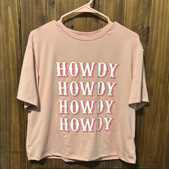 Tops - Pink Graphic Short Sleeve Tee
